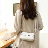 Cowhide Crossbody Bag for Women Messenger Shoulder Small Bag