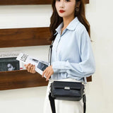 Cowhide Crossbody Bag for Women Messenger Shoulder Small Bag