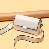 Cowhide Crossbody Bag for Women Messenger Shoulder Small Bag