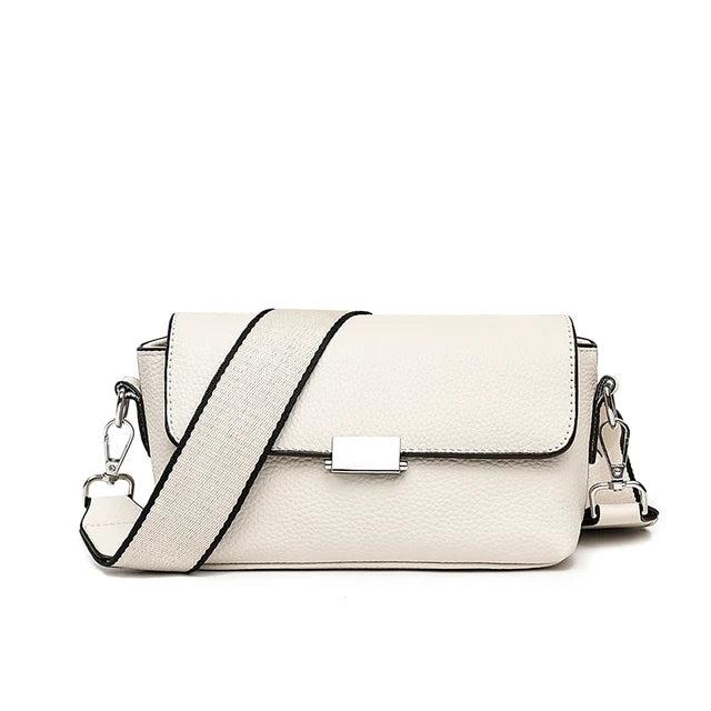 Cowhide Crossbody Bag for Women Messenger Shoulder Small Bag