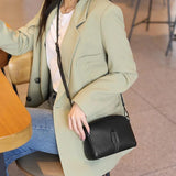 Solid Leather Crossbody Bag Handbag And Purses Shopping Cell Phone Bag