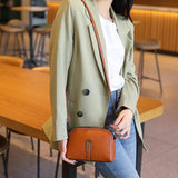 Solid Leather Crossbody Bag Handbag And Purses Shopping Cell Phone Bag