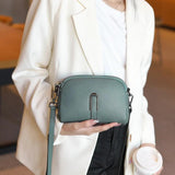 Solid Leather Crossbody Bag Handbag And Purses Shopping Cell Phone Bag