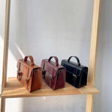 Vintage Small Female Shoulder Bag PU Leather Totes Girl Messenger Bags
