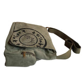 Totoro Canvas Messenger Bag Large Satchels Crossbody Bag