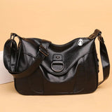 Women's Crossbody Bag Pu Leather Brown Shoulder Bag