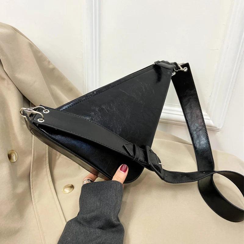 Vintage Women Shoulder Bags Casual PU Leather Brown Crossbody Bags