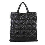 Women's Lattice Shoulder Bag Winter Handbag Large Capacity Tote