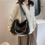 Nylon Shoulder Bags Solid Handbags Casual Crossbody