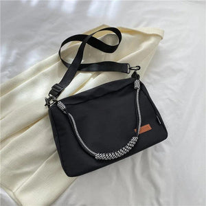 Nylon Shoulder Bags Solid Handbags Casual Crossbody