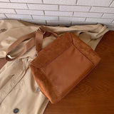Winter Vintage Casual Women's Shoulder Bag Faux Suede Ladie