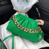 Acrylic Chain Shoulder Bag for Women Prom Wedding Clutch