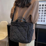 Large Capacity Tote Bags for Women Shoulder Side Bag Space Cotton