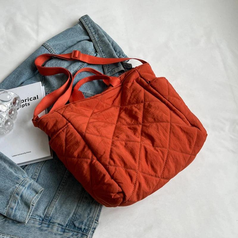 Large Capacity Tote Bags for Women Shoulder Side Bag Space Cotton