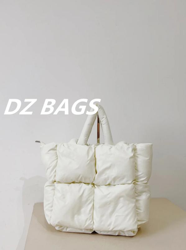 Women's Winter Puffer Bag Cotton Down Padded Lightweight Shoulder Purse