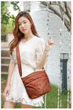 Soft Leather Shoulder Bags Crossbody Retro Handbag
