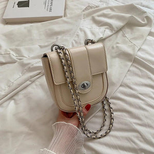 Vintage Leather Women's Shoulder Bag Crossbody Purse