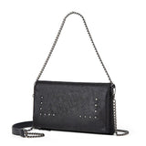 Punk Rivet Women Messenger Bags Chain Envelope Crossbody Bags