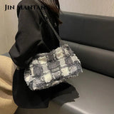 Vintage Canvas Shoulder Crossbody Bags Women Handbag Purses Ladies Messenger Bag