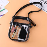 Transparent Small Crossbody Bag Jelly Messenger Bag