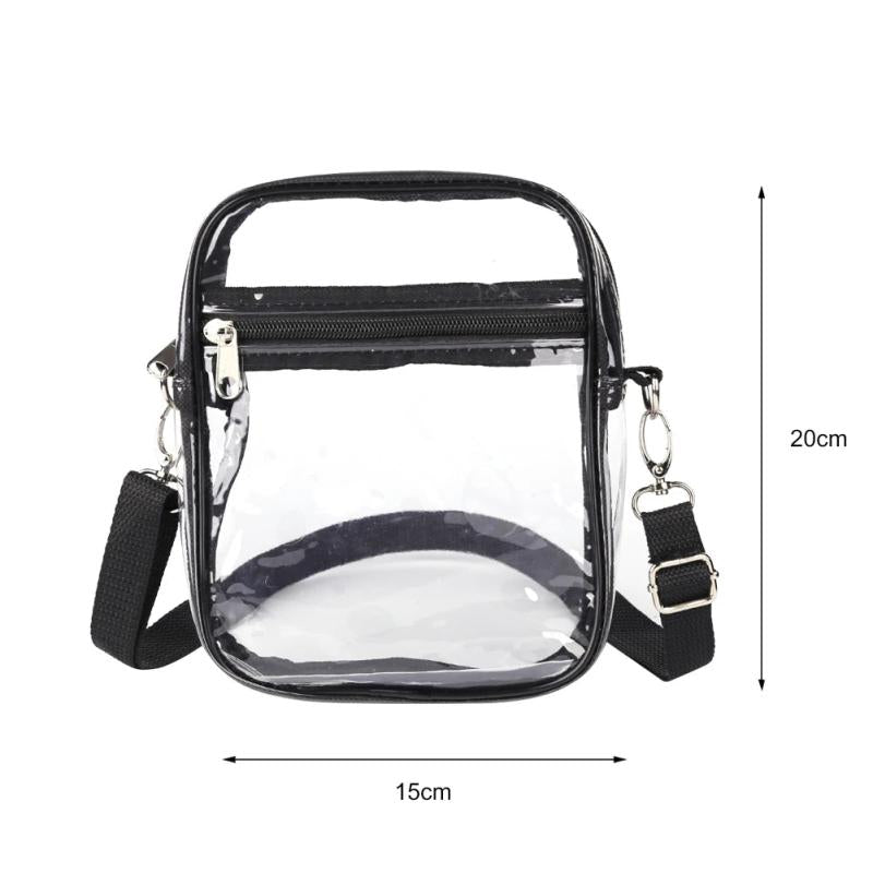 Transparent Small Crossbody Bag Jelly Messenger Bag