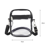 Transparent Small Crossbody Bag Jelly Messenger Bag