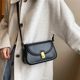 Vintage Flap Crossbody Purse Small Ladies Handbag