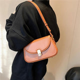 Vintage Flap Crossbody Purse Small Ladies Handbag