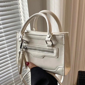 Fluorescent Mini Shoulder Bag Patent Leather Handbag