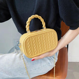 Women Small Box Bags Chain Crossbody Bag Ladies Purses and Handbag