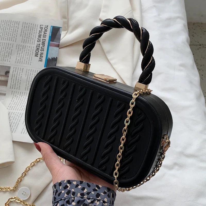 Women Small Box Bags Chain Crossbody Bag Ladies Purses and Handbag