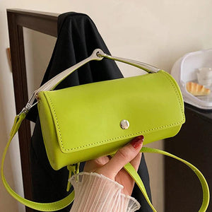 Women Green Pink Shoulder Bag Small Handbag Sling Messenger Bags