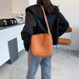 Vintage Crossbody Bag for Women Brown