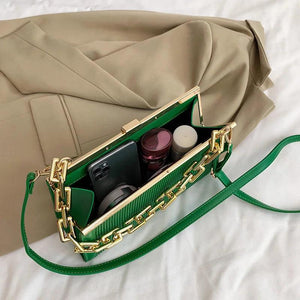 Pink Shoulder Bag Party Crossbody Chain Axillary Bag