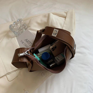 Vintage Crossbody Bag Women Messenger Shoulder Solid Bag Sac