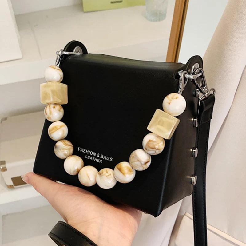Women Bucket Bags Chain Shoulder Bags Party Handbags and Purse
