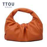 Women's Soft Leather Hand Bag Clutch Purses