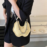 Green Yellow Silver Women's Party Clutch Shoulder Bag