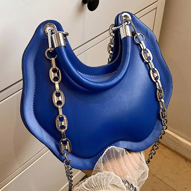 Green Yellow Silver Women's Party Clutch Shoulder Bag