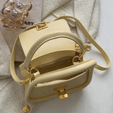 Women's Small Shoulder Bag Soft Leather Crossbody Flap Handbag