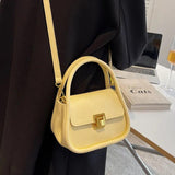 Women's Small Shoulder Bag Soft Leather Crossbody Flap Handbag