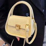 Women's Small Shoulder Bag Soft Leather Crossbody Flap Handbag
