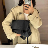 Retro Big Casual Handbag and Purses for Women Winter Large Crossbody Bags