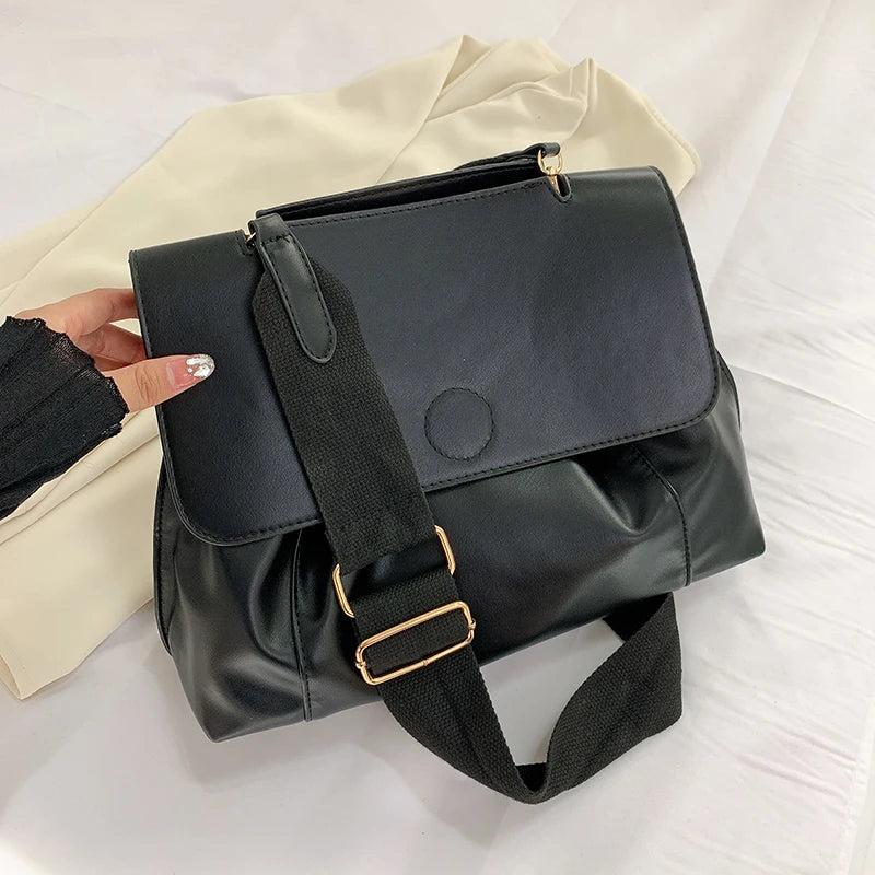 Retro Big Casual Handbag and Purses for Women Winter Large Crossbody Bags