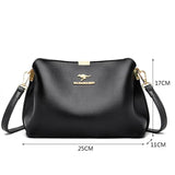 Leather Crossbody Bag for Women Shoulder Messenger Bag