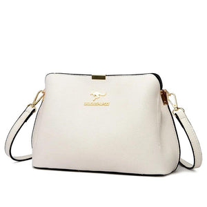 Leather Crossbody Bag for Women Shoulder Messenger Bag
