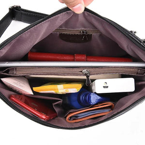 Women Leather Shoulder Bag Crossbody Messenger Tote Purse