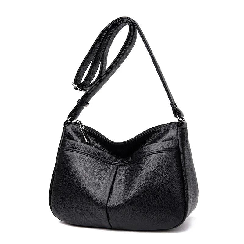Women Leather Shoulder Bag Crossbody Messenger Tote Purse
