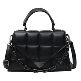 Lattice Women's Brandl Crossbody Bags PU Leather Shoulder Pack Handbags