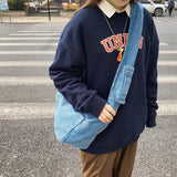 Denim Women's Crossbody Bag High Quality Messenger Shoulder Bag